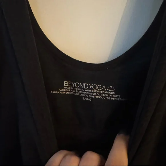NWOT Beyond Yoga Black Mini Dress